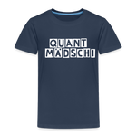 Quant Mädschi Kinder Premium T-Shirt - Navy