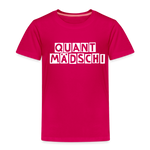 Quant Mädschi Kinder Premium T-Shirt - dunkles Pink