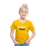 Citygirl Kinder Premium T-Shirt - Sonnengelb