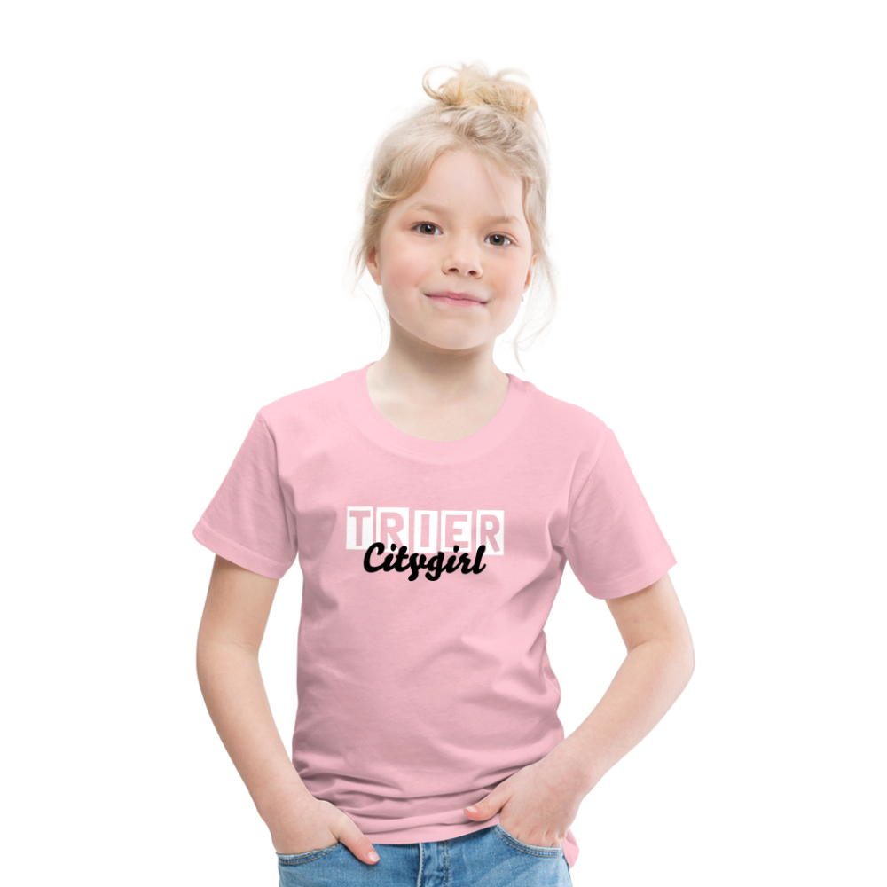 Citygirl Kinder Premium T-Shirt - Hellrosa