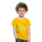 Schulkind Kinder Premium T-Shirt - Sonnengelb