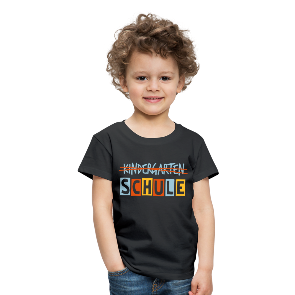Schule Kinder Premium T-Shirt - Schwarz