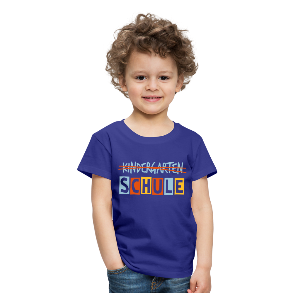 Schule Kinder Premium T-Shirt - Königsblau