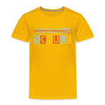 Schule Kinder Premium T-Shirt - Sonnengelb