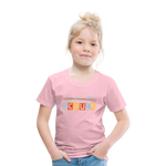 Schule Kinder Premium T-Shirt - Hellrosa