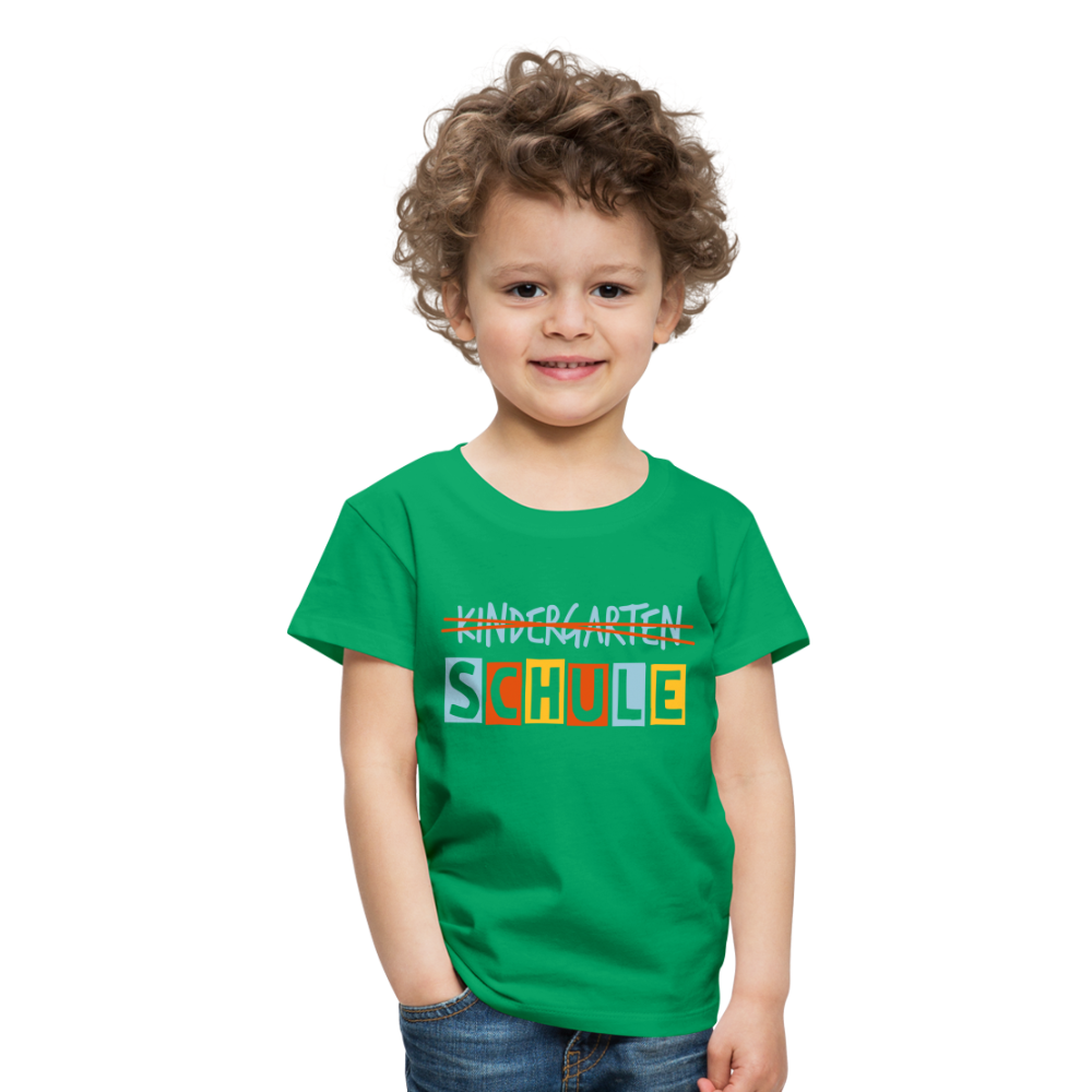 Schule Kinder Premium T-Shirt - Kelly Green