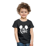 Mini Hautz Kinder Premium T-Shirt - Schwarz