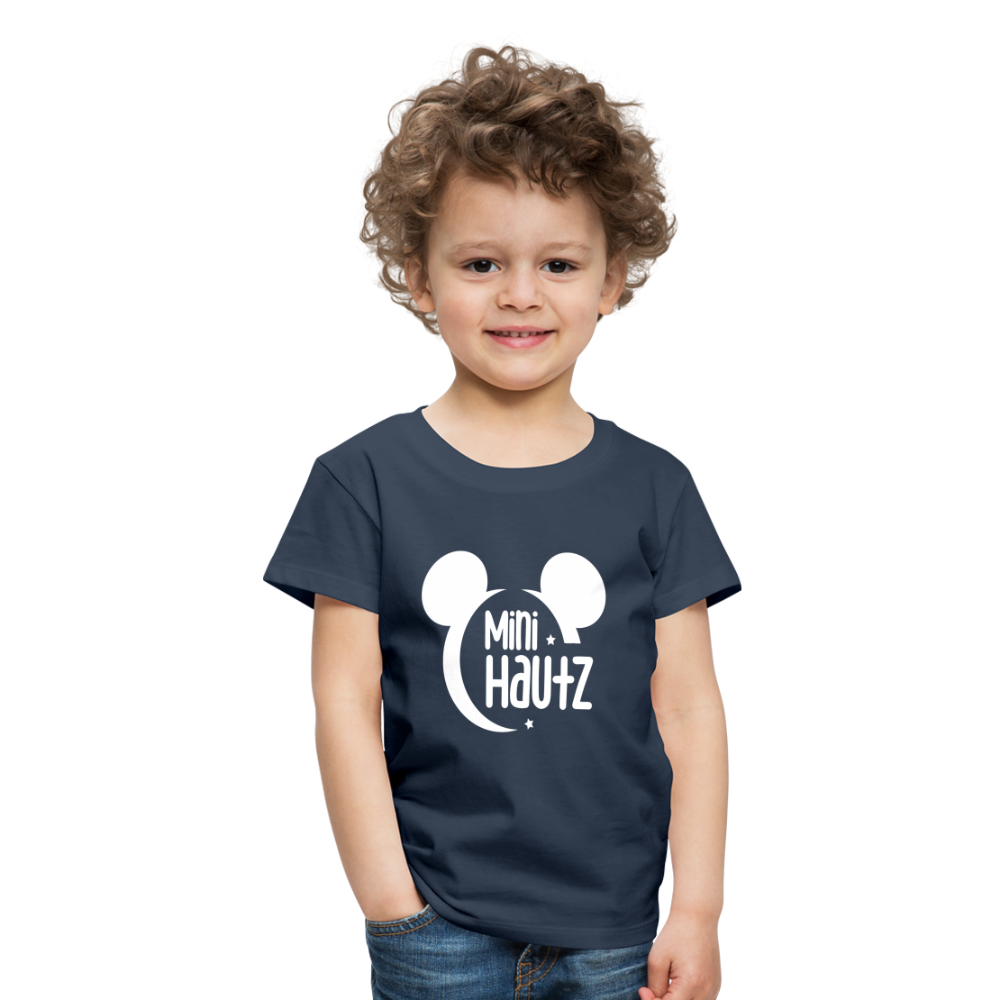Mini Hautz Kinder Premium T-Shirt - Navy