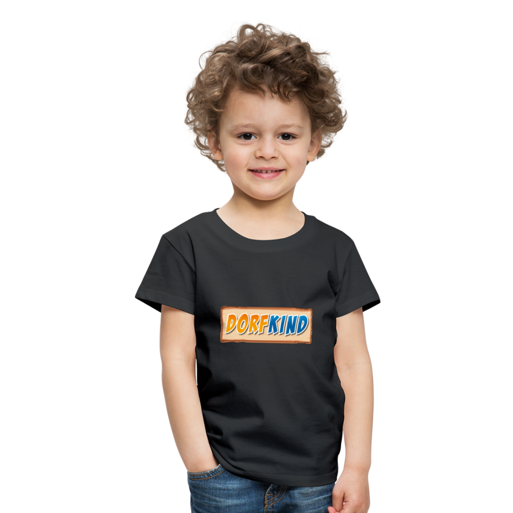 Dorfkind Kinder Premium T-Shirt - Schwarz