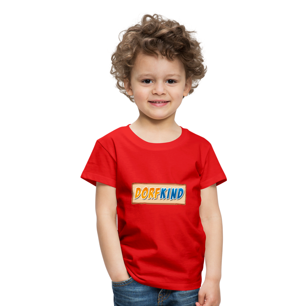 Dorfkind Kinder Premium T-Shirt - Rot
