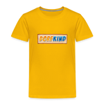 Dorfkind Kinder Premium T-Shirt - Sonnengelb