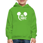 mini Hautz Kinder Premium Hoodie - Hellgrün