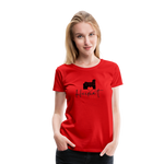 Heimatliebe Frauen Premium T-Shirt - Rot