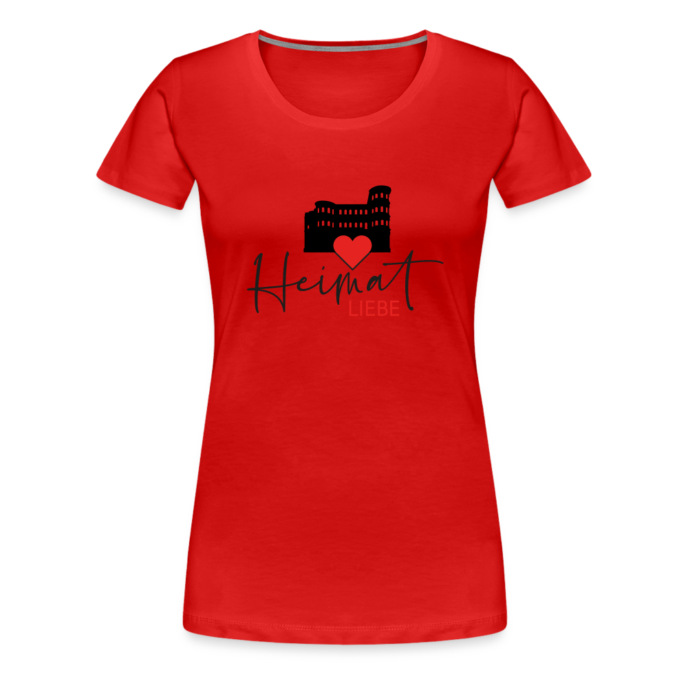 Heimatliebe Frauen Premium T-Shirt - Rot