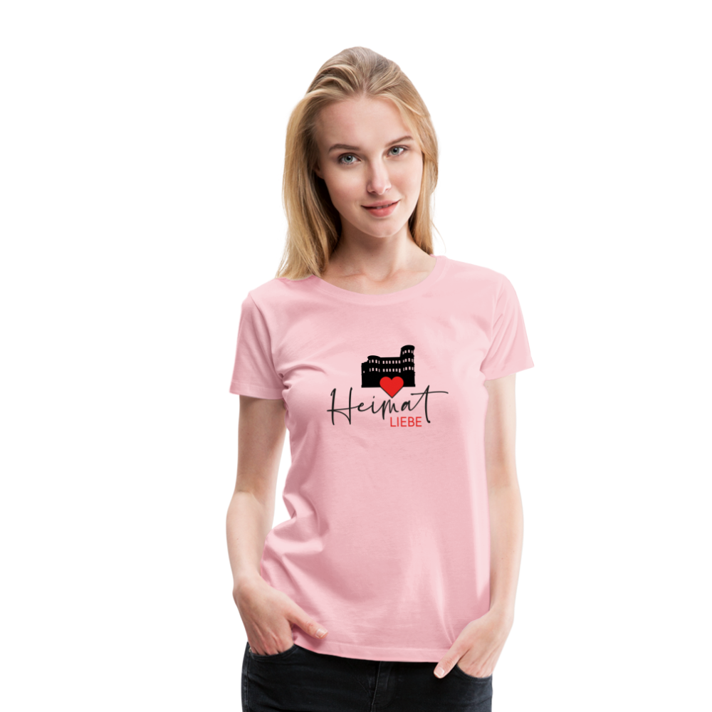 Heimatliebe Frauen Premium T-Shirt - Hellrosa