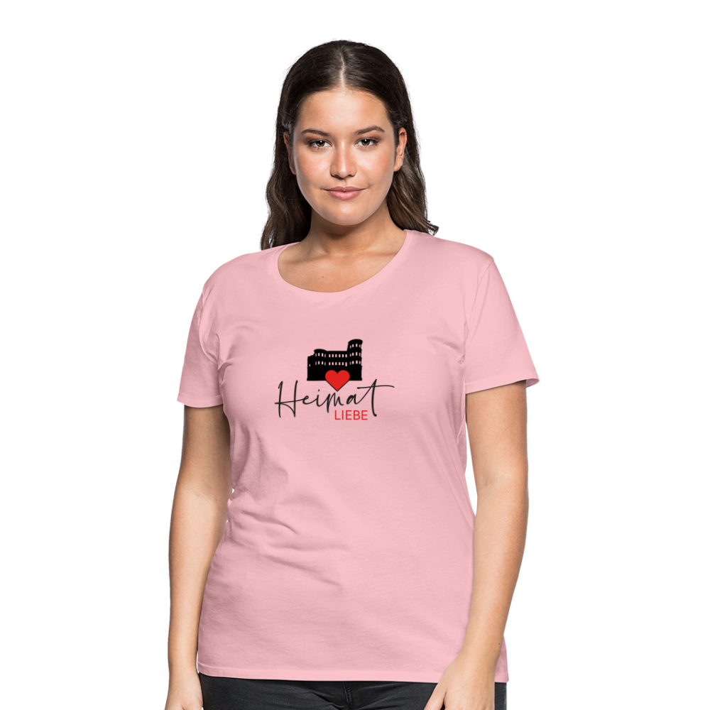 Heimatliebe Frauen Premium T-Shirt - Hellrosa