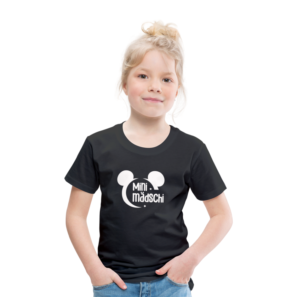 Mini Mädschi Kinder Premium T-Shirt - Schwarz