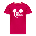 Mini Mädschi Kinder Premium T-Shirt - dunkles Pink