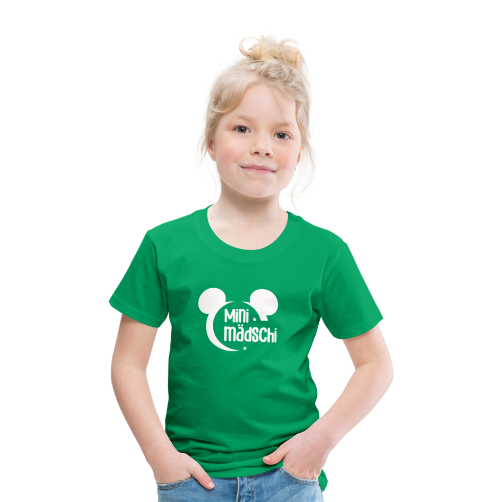 Mini Mädschi Kinder Premium T-Shirt - Kelly Green