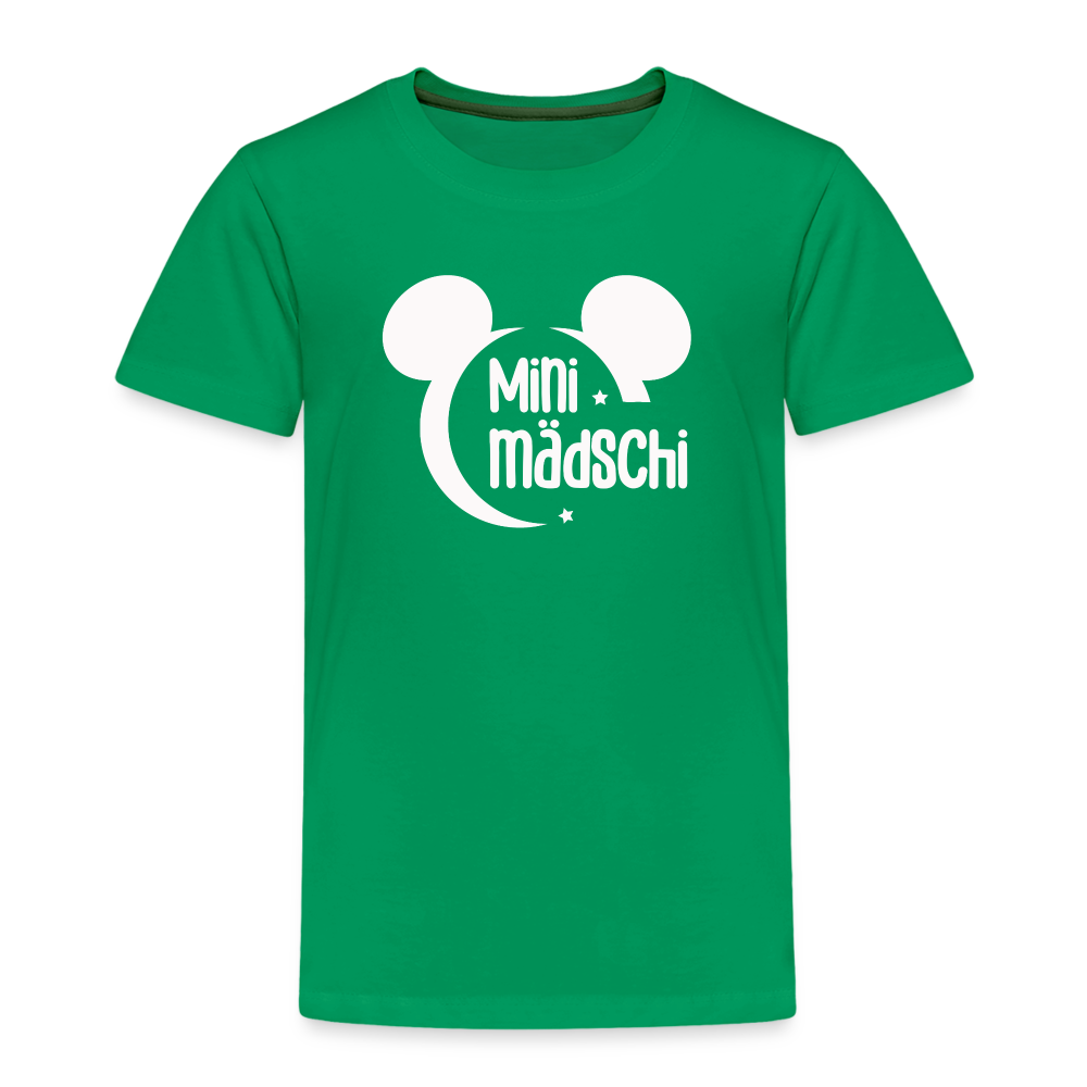 Mini Mädschi Kinder Premium T-Shirt - Kelly Green