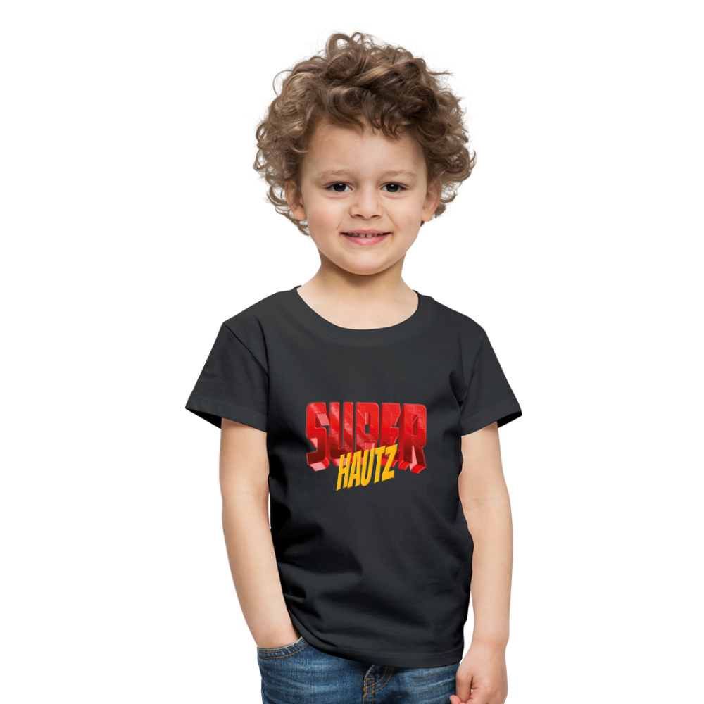 Super hautz Kinder Premium T-Shirt - Schwarz