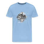 Area 54 Männer Premium T-Shirt - Sky