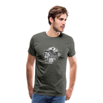 Area 54 Männer Premium T-Shirt - Asphalt
