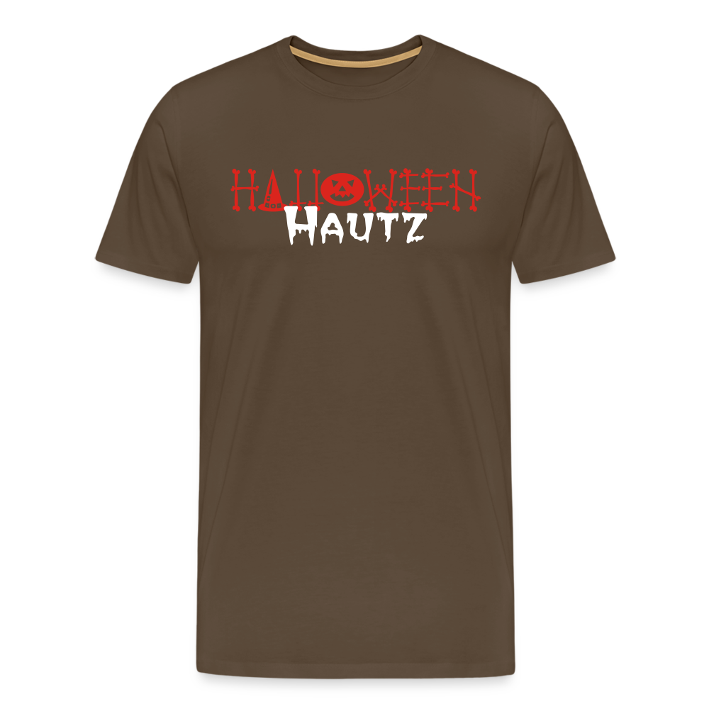 Halloween Männer Premium T-Shirt - Edelbraun