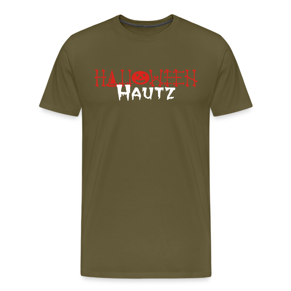 Halloween Männer Premium T-Shirt - Khaki
