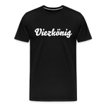 Viezkönig Männer Premium T-Shirt - Schwarz