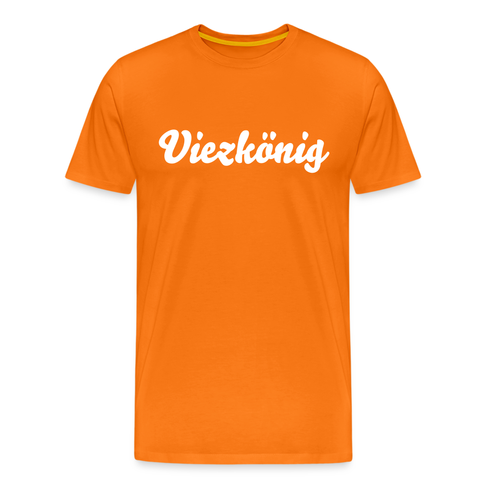 Viezkönig Männer Premium T-Shirt - Orange