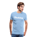 Viezkönig Männer Premium T-Shirt - Sky