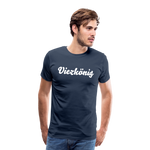 Viezkönig Männer Premium T-Shirt - Navy