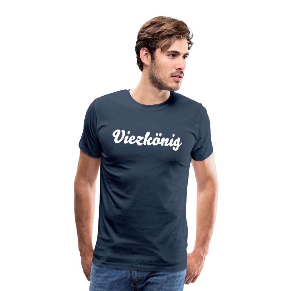 Viezkönig Männer Premium T-Shirt - Navy