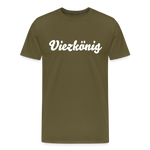 Viezkönig Männer Premium T-Shirt - Khaki