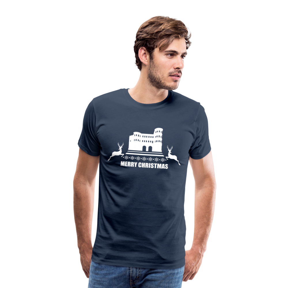 Weihnchts- Männer Premium T-Shirt - Navy