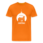 Weihnachts- Männer Premium T-Shirt - Orange