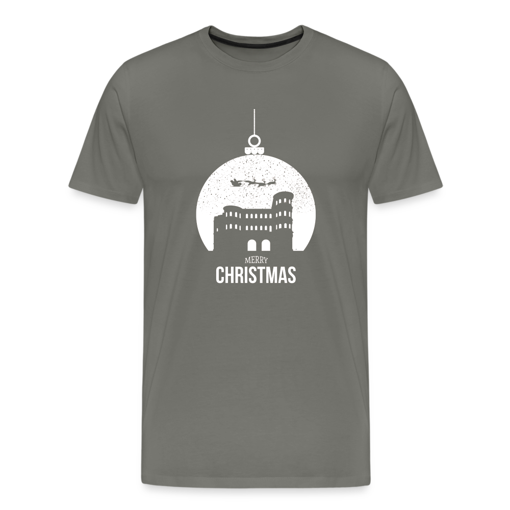 Weihnachts- Männer Premium T-Shirt - Asphalt