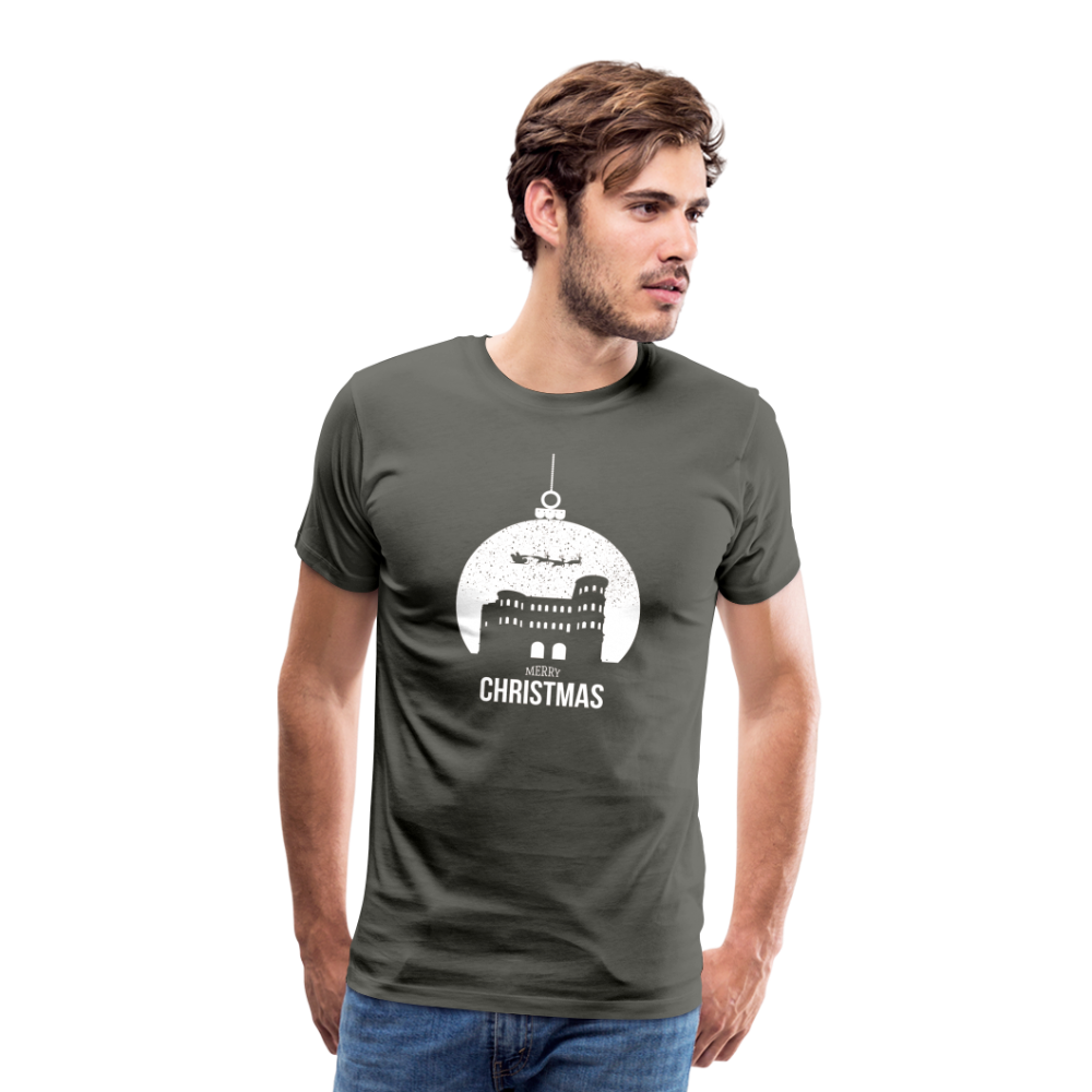 Weihnachts- Männer Premium T-Shirt - Asphalt