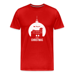 Weihnachts- Männer Premium T-Shirt - Rot