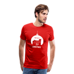 Weihnachts- Männer Premium T-Shirt - Rot