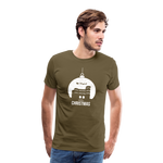 Weihnachts- Männer Premium T-Shirt - Khaki