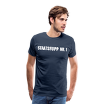 Staatsfupp Männer Premium T-Shirt - Navy