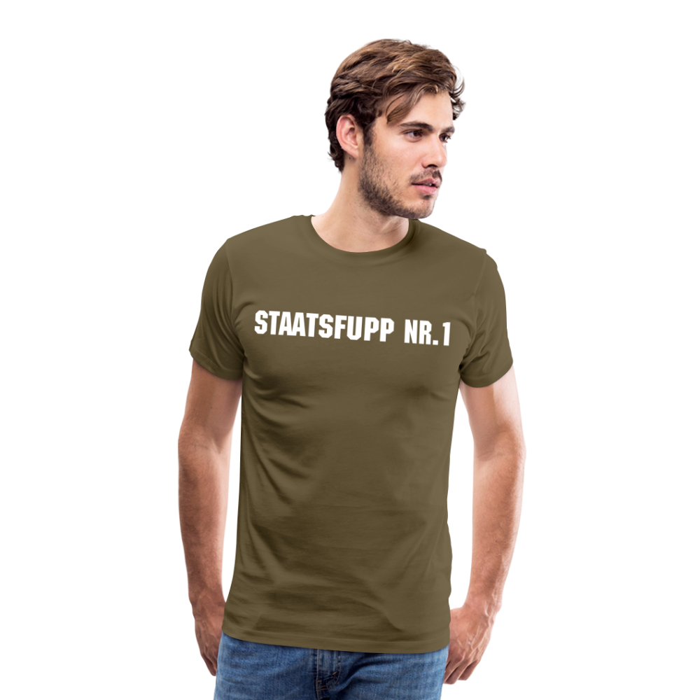 Staatsfupp Männer Premium T-Shirt - Khaki
