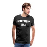 Staatsfupp 2 Männer Premium T-Shirt - Schwarz
