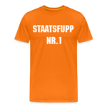 Staatsfupp 2 Männer Premium T-Shirt - Orange
