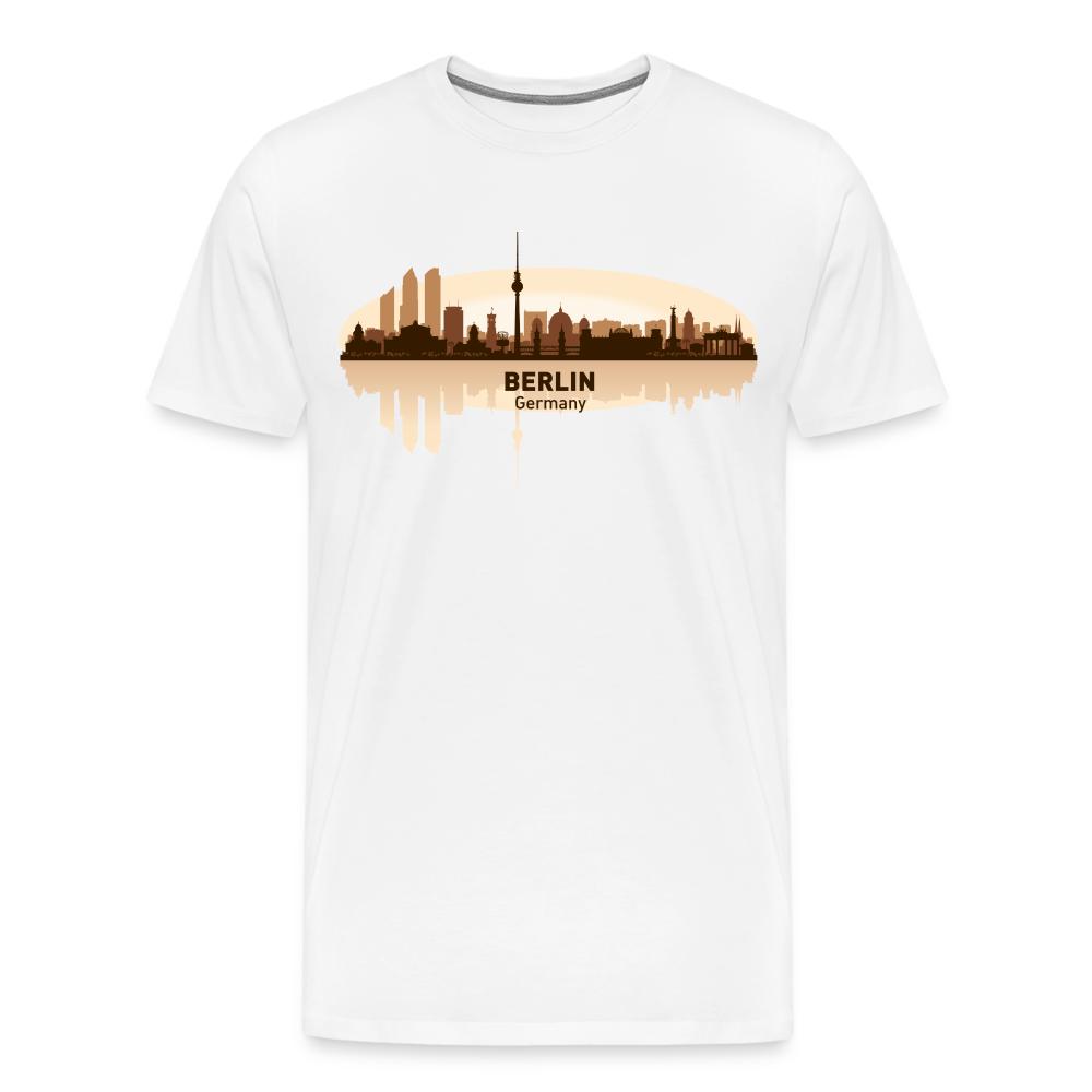 Berlin Männer Premium T-Shirt - weiß