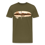 Berlin Männer Premium T-Shirt - Khaki