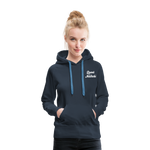 Quant Mädschi Frauen Premium Hoodie - Navy