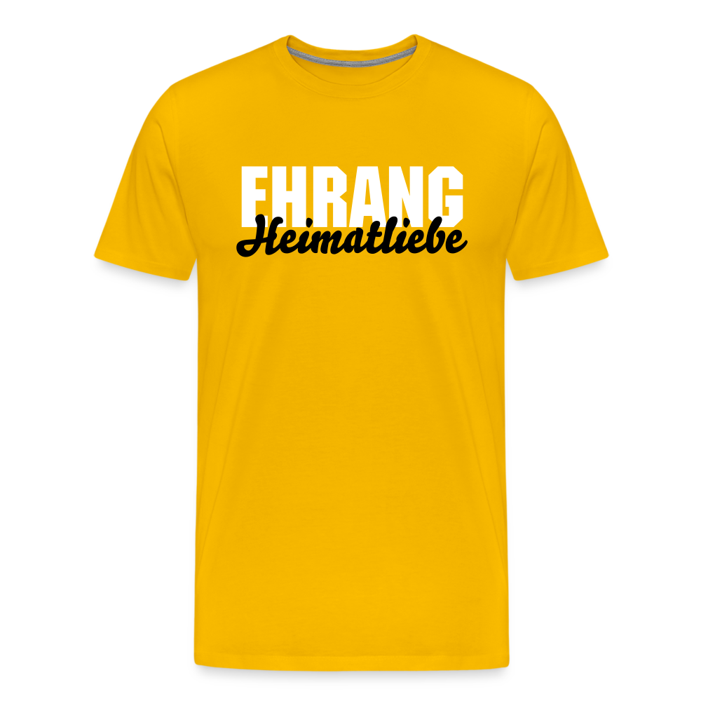 Ehrang Sondershirt Männer Premium T-Shirt - Sonnengelb